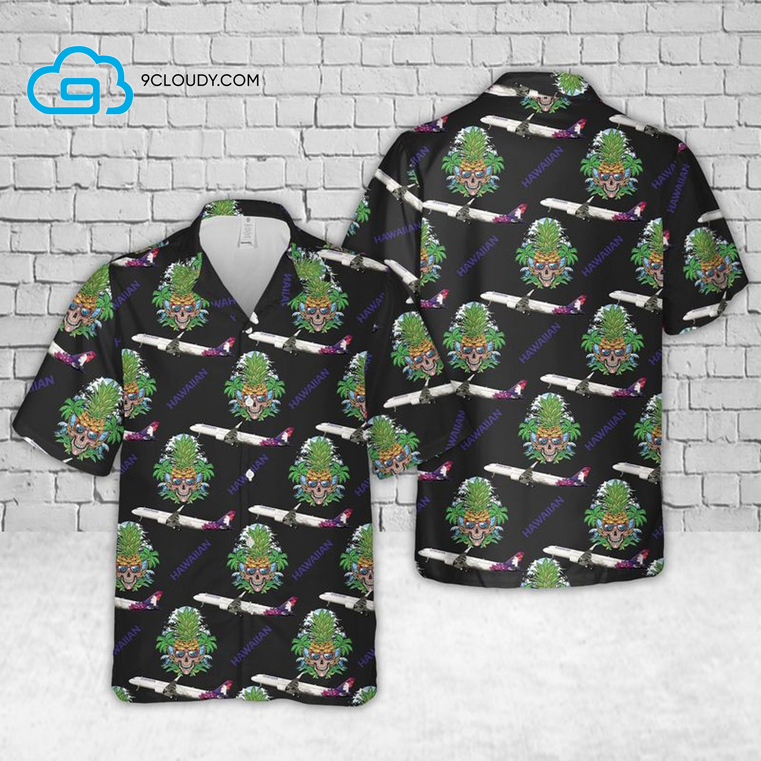 Pineapple Airlines Airbus A321Neo Full Print Hawaiian Shirt Pineapple Airlines Airbus A321Neo Full Print Hawaiian Shirt