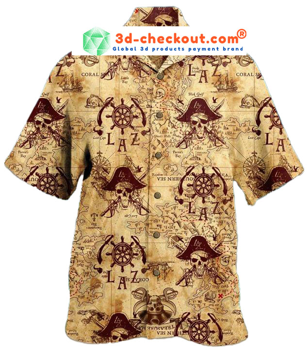 Pirate Unisex Hawaiian Shirt Pirate Unisex Hawaiian Shirt
