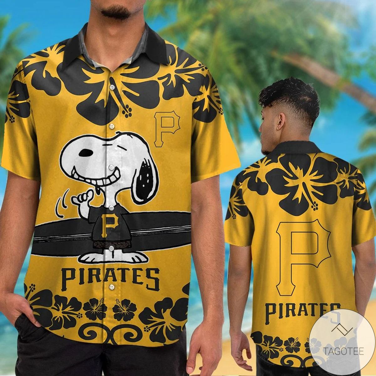 Pittsburgh Pirates Snoopy Hawaiian Shirt Pittsburgh Pirates Snoopy Hawaiian Shirt