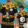 Pittsburgh Steelers & Minnie Mouse Hawaiian Shirt
