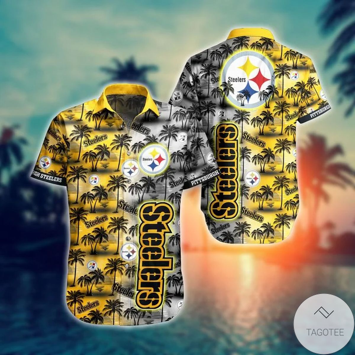 Pittsburgh Steelers Nfl Hawaiian Shirt Pittsburgh Steelers Nfl Hawaiian Shirt