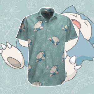 Pokemon Snorlax Hawaiian Shirt