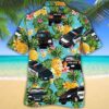 Police Cars Pineapple Hawaiian Shirt