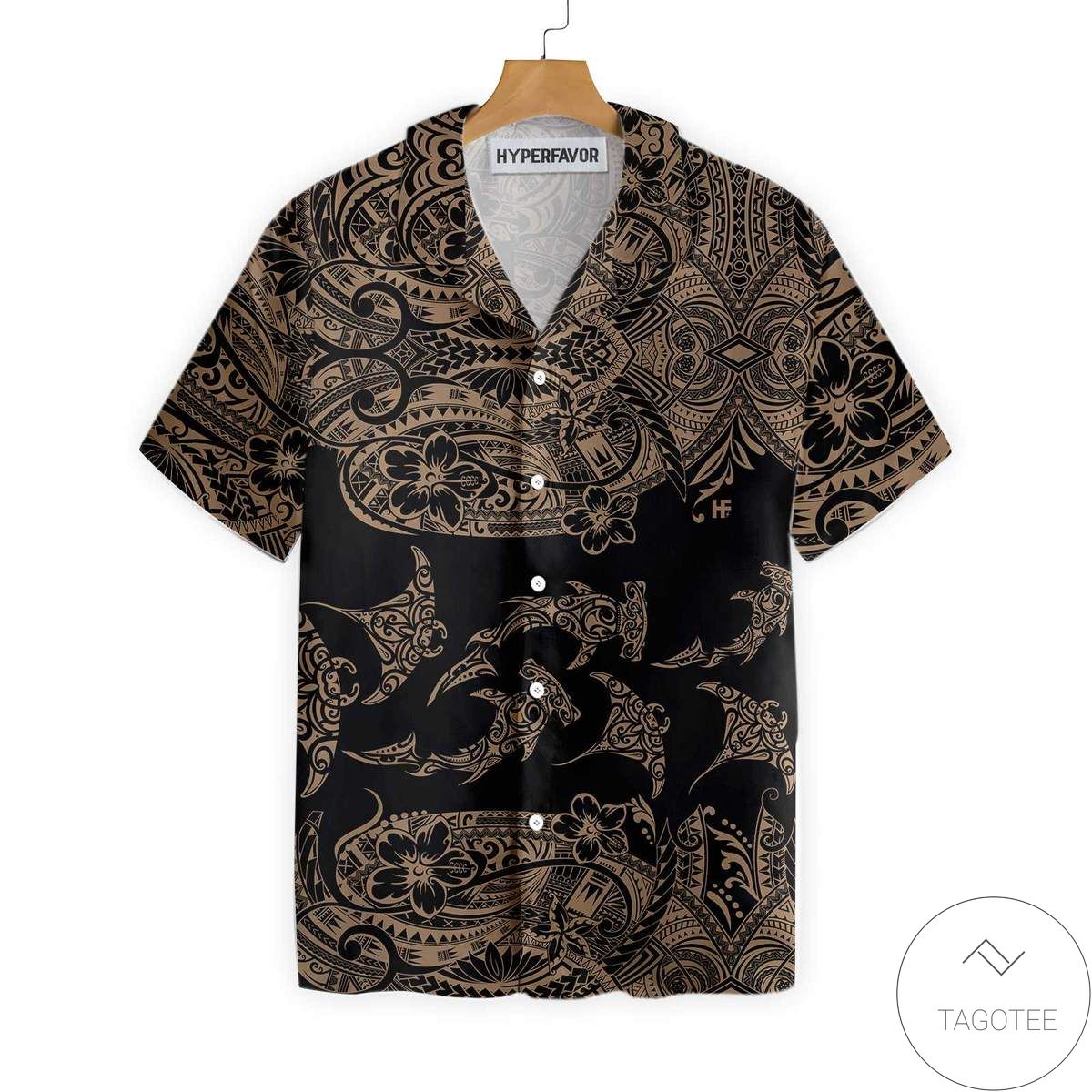 Polynesian Pattern Hawaiian Shirt Polynesian Pattern Hawaiian Shirt