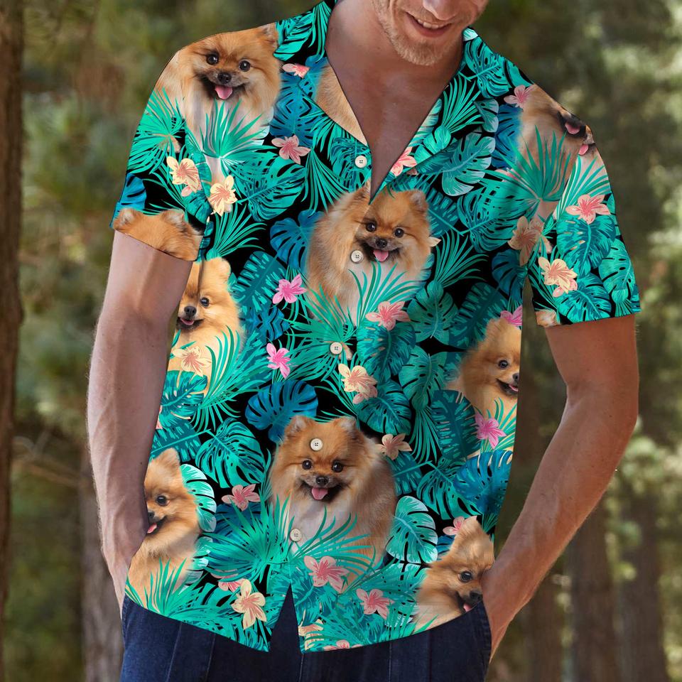 Pomeranian Hawaiian Shirt Pomeranian Hawaiian Shirt