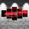 Porsche 911 02 - Automative 5 Panel Canvas Art Wall Decor