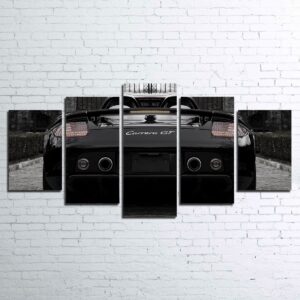 Porsche Carrera Gt - Automotive 5 Panel Canvas Art Wall Decor