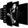 Post Malone - Famous Person 5 Panel Canvas Art Wall Decor