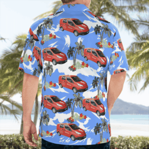 Posten Norge Van Hawaiian Shirt