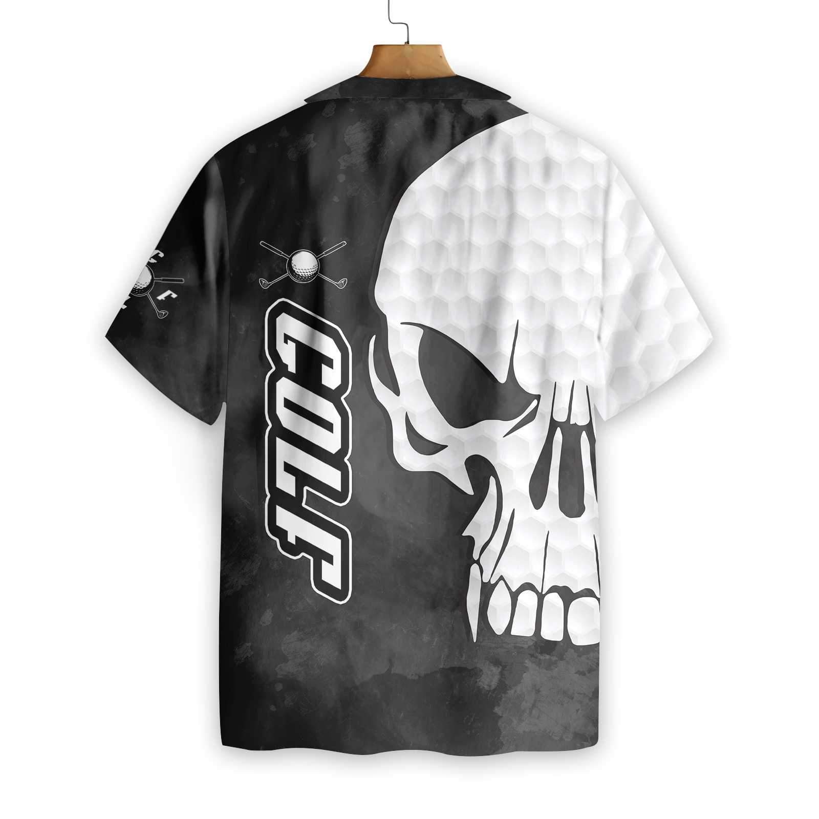Punisher Skull Golf Hawaiian Shirt Punisher Skull Golf Hawaiian Shirt