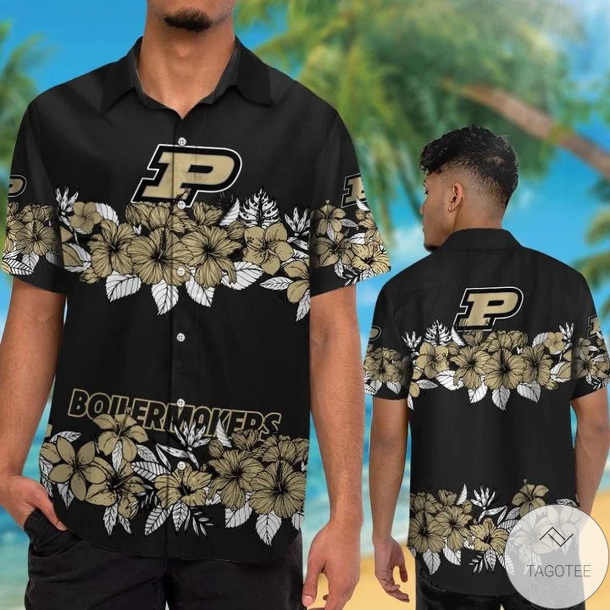 Purdue Boilermakers Hawaiian Shirt Purdue Boilermakers Hawaiian Shirt