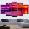 Quadro Do Rio De Janeiro - Narure 5 Panel Canvas Art Wall Decor
