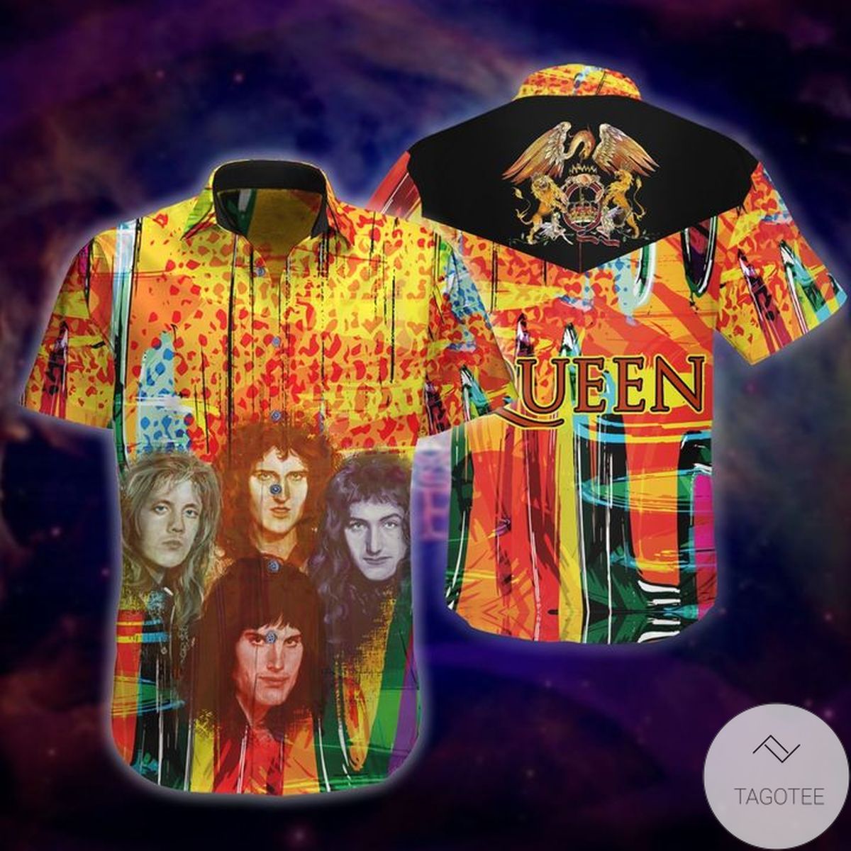 Queen Band Hawaiian Shirt Queen Band Hawaiian Shirt