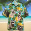 Raccoon Pineapple Hawaiian Shirt