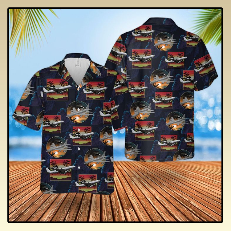 Raf Boeing E-3D Sentry Aew1 Hawaiian Shirt Raf Boeing E-3D Sentry Aew1 Hawaiian Shirt