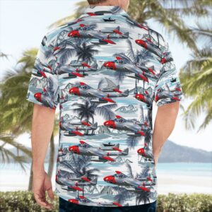 Raf De Havilland Vampire Hawaiian Shirt