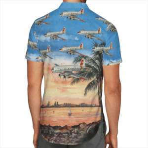 Raf Handley Page Hastings Hawaiian Shirt