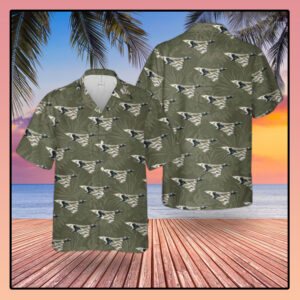 Raf Historical  Avro Vulcan Hawaiian Shirt