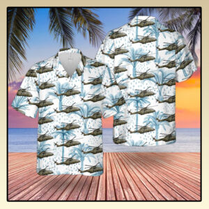 Raf Merlin Hc3 Hawaiian Shirt