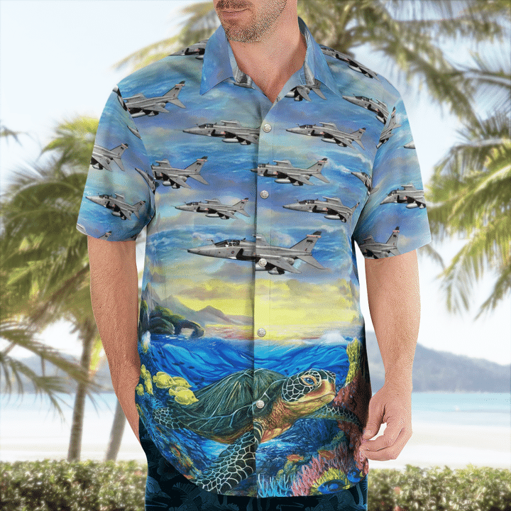 Raf Sepecat Jaguar Hawaiian Shirt Raf Sepecat Jaguar Hawaiian Shirt