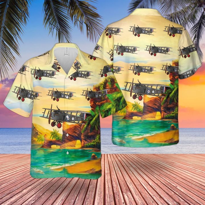 Raf Sopwith Dolphin 5Fi Hawaiian Shirt Raf Sopwith Dolphin 5Fi Hawaiian Shirt