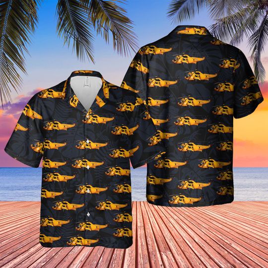 Raf Westland Sea King Har Hawaiian Shirt- Limited Edition Raf Westland Sea King Har Hawaiian Shirt- Limited Edition
