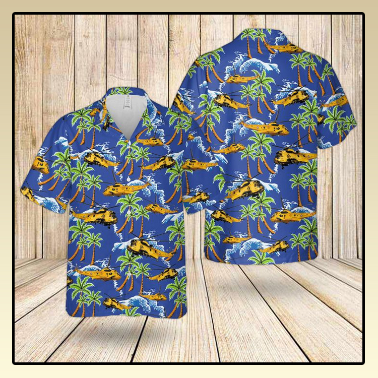 Raf Westland Sea King Har3 Hawaiian Shirt Raf Westland Sea King Har3 Hawaiian Shirt