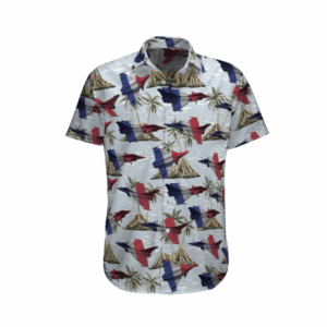 Rafale Solo Display French  Hawaiian Shirt