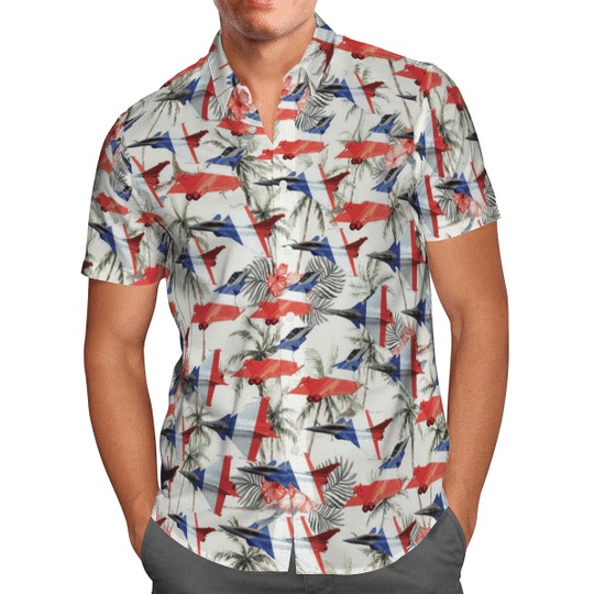 Rafale Solo Display Hawaiian Shirt Rafale Solo Display Hawaiian Shirt