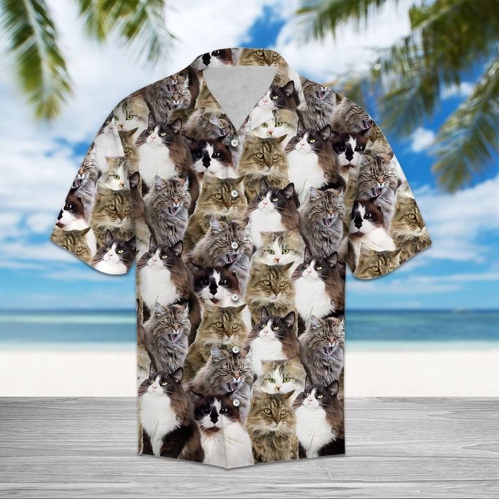 Ragamuffin Hawaiian Shirt Summer Button Up Ragamuffin Hawaiian Shirt Summer Button Up