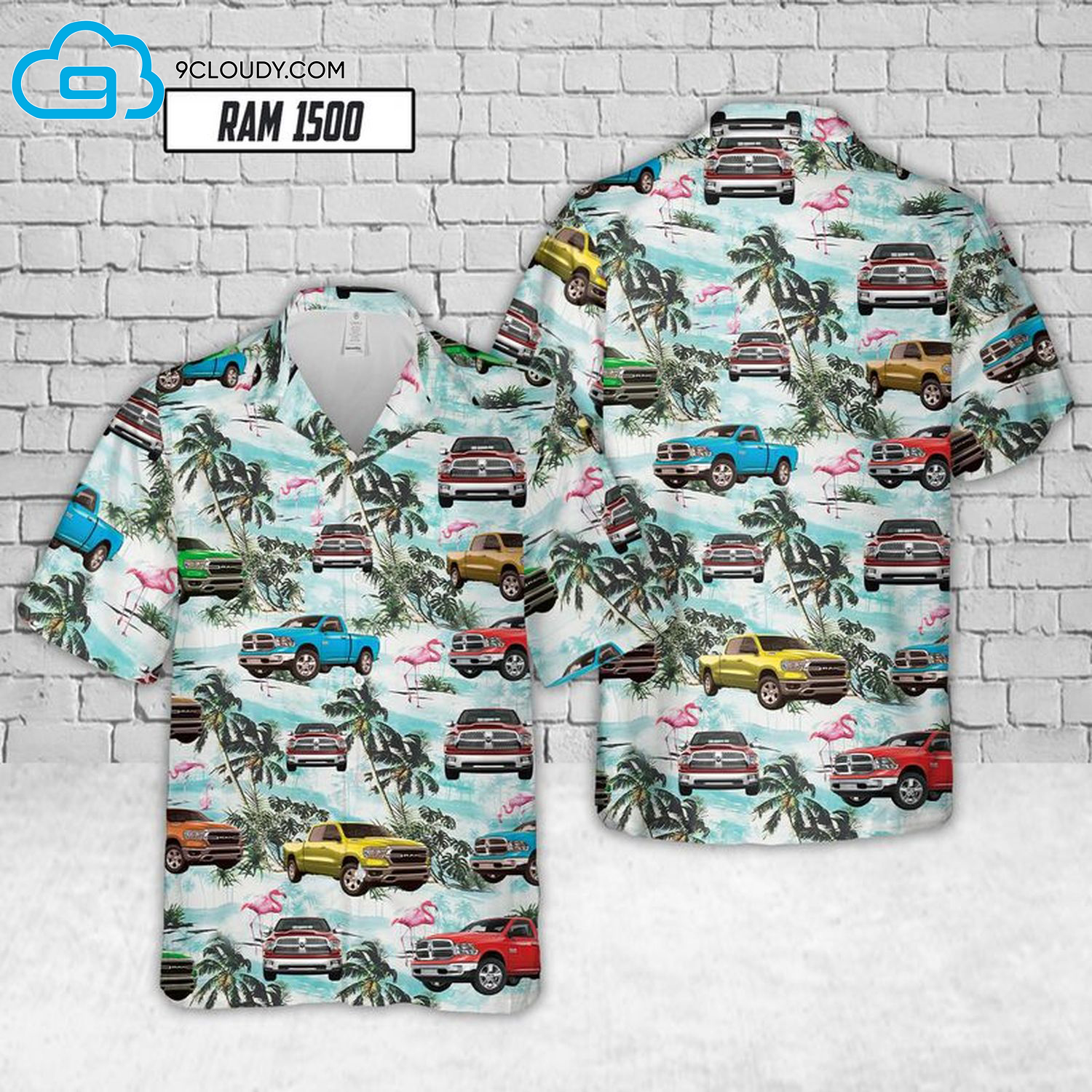 Ram 1500 Full Print Hawaiian Shirt Ram 1500 Full Print Hawaiian Shirt
