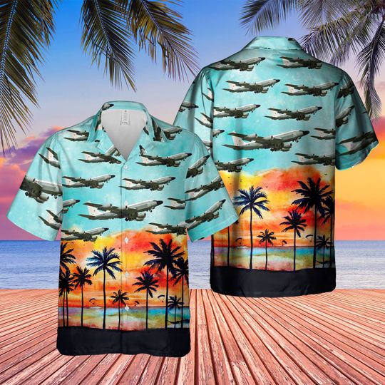 Rc-1352 Rivet Joint Hawaiian Shirt Rc-1352 Rivet Joint Hawaiian Shirt