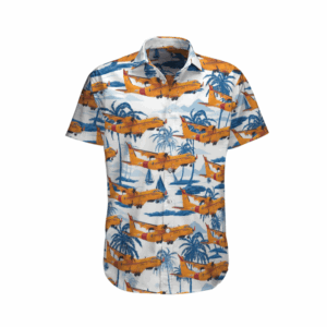Rcaf Airbus Cc-295 Sar Hawaiian Shirt