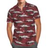 Rcaf Avro Arrow Cf-105 Rl 203 Hawaiian Shirt