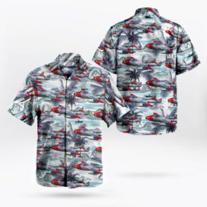 Rcaf De Havilland Vampire Hawaiian Shirt