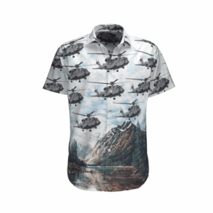 Rcaf Sikorsky Ch-148 Cyclone (S -92) Hawaiian Shirt
