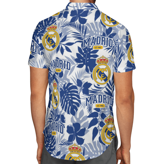 Real Madrid Hawaiian Shirt Real Madrid Hawaiian Shirt