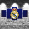 Real Madrid - Sport 5 Panel Canvas Art Wall Decor