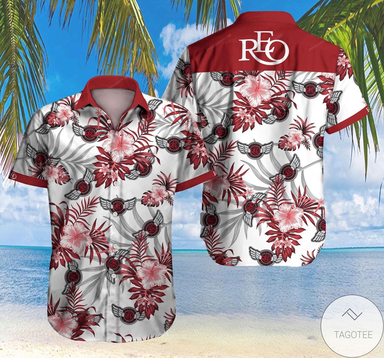 Reo Speedwagon Hawaiian Shirt Reo Speedwagon Hawaiian Shirt