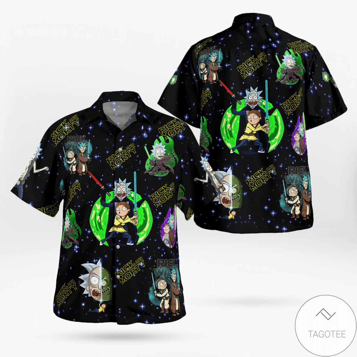 Rick And Morty Hawaiian Shirt Rick And Morty Hawaiian Shirt
