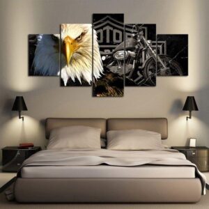 Ride Free - Automative 5 Panel Canvas Art Wall Decor