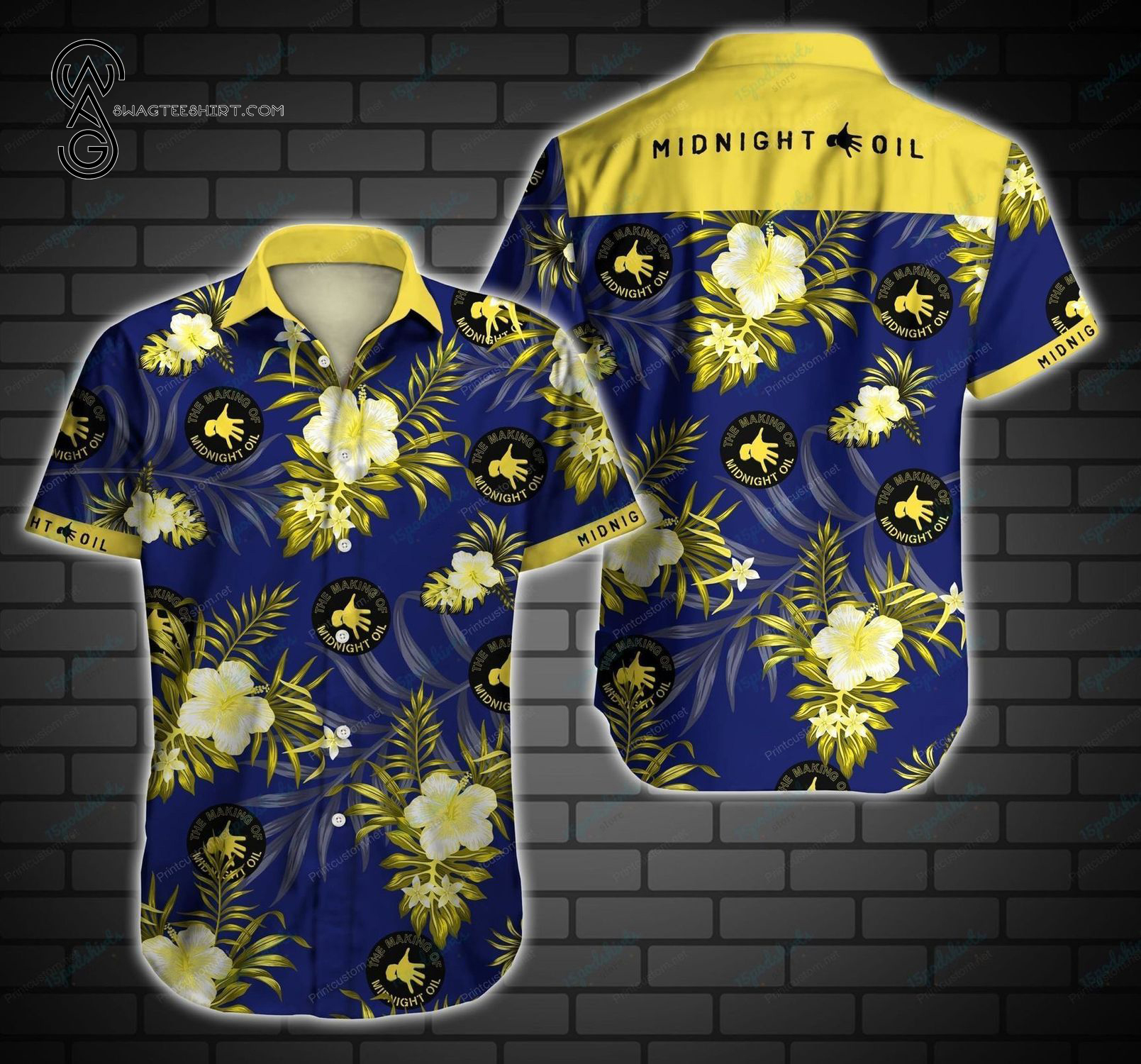 Rock Band Midnight Oil Hawaiian Shirt Rock Band Midnight Oil Hawaiian Shirt