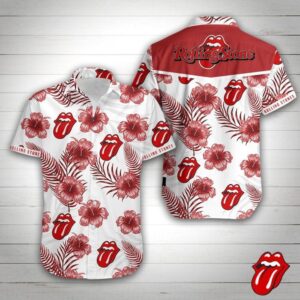 Rolling Stone Hawaiian Shirt Summer Button Up