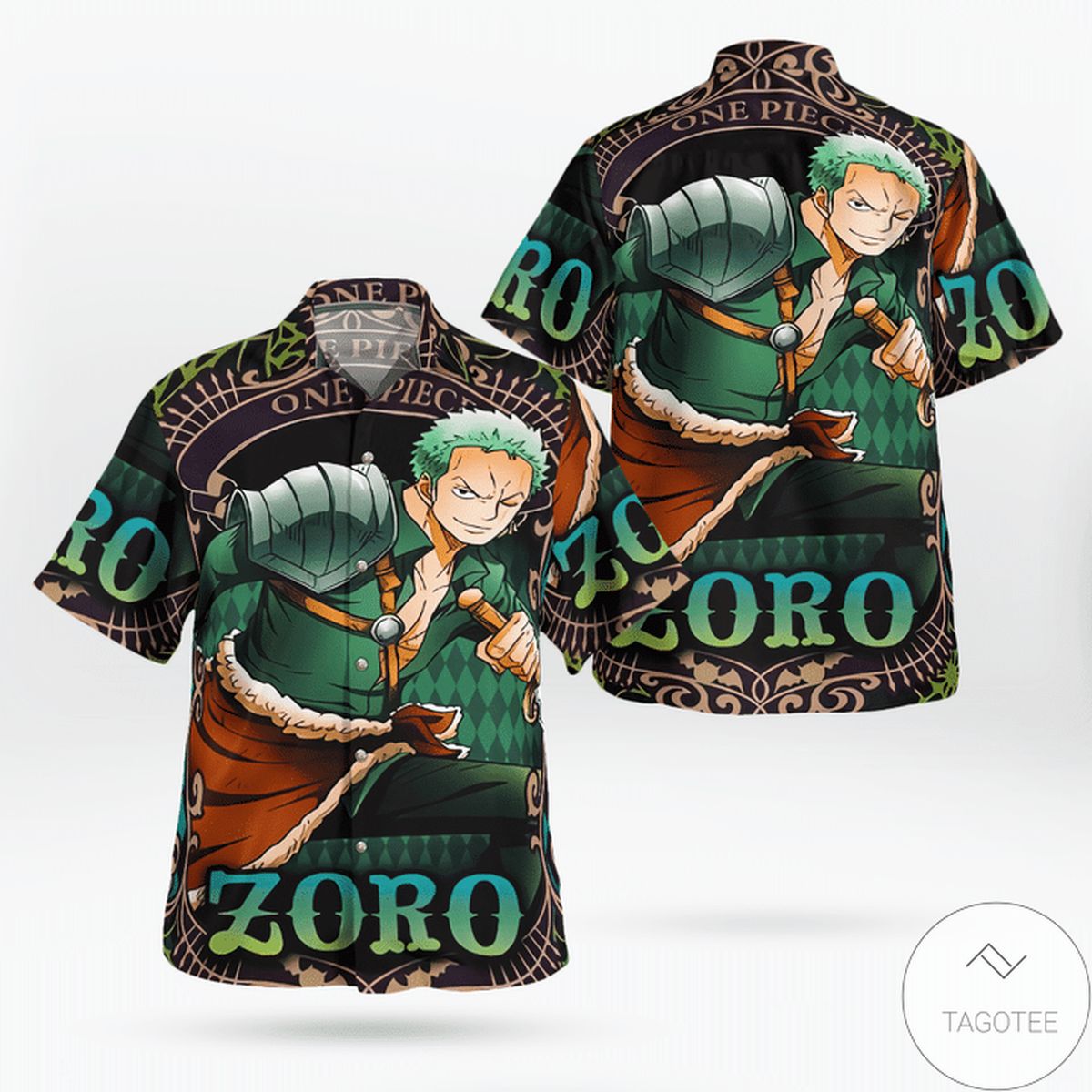 Roronoa Zoro One Piece Hawaiian Shirt Roronoa Zoro One Piece Hawaiian Shirt