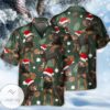 Rottweiler Dog Merry Christmas Hawaiian Shirt Tagotee