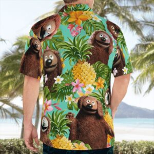 Rowlf The Dog Muppets Tropical Hawaiian Shirt