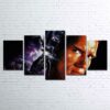 Running Man - Movie 5 Panel Canvas Art Wall Decor