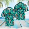 Saluki Tropical Hawaiian Shirt Summer Button Up
