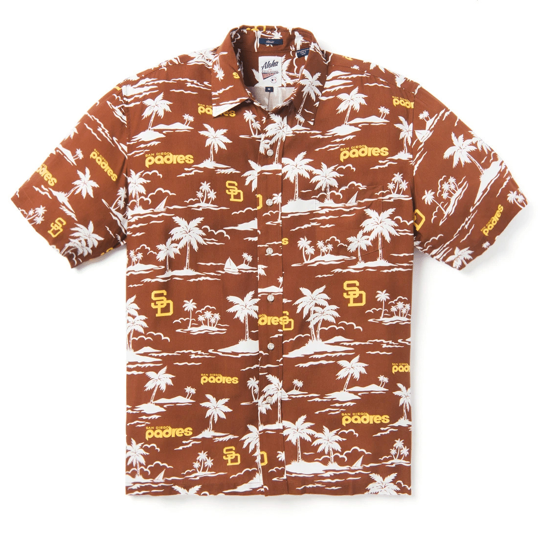San Diego Padres Vintage Mlb Hawaiian Shirt San Diego Padres Vintage Mlb Hawaiian Shirt