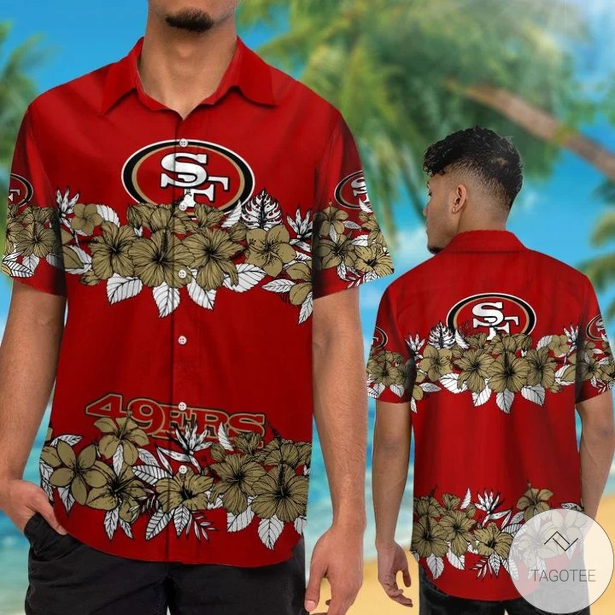San Francisco 49Ers Hawaiian Shirt San Francisco 49Ers Hawaiian Shirt